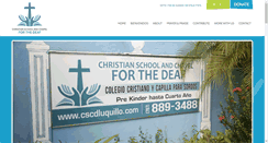 Desktop Screenshot of cscdluquillo.com